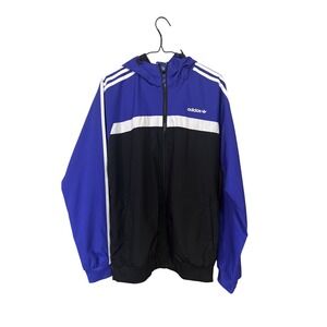 Rare Adidas Originals Men's‎ M Adidas Itasca Jacket Nylon Cal Surf Purple Black